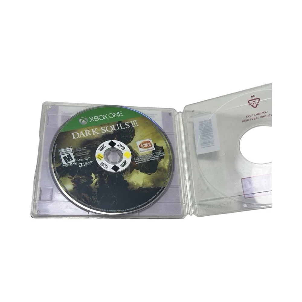 Dark Souls‎ III 3 Xbox One Bandai Namco FromSoftware Action RPG Disc Only